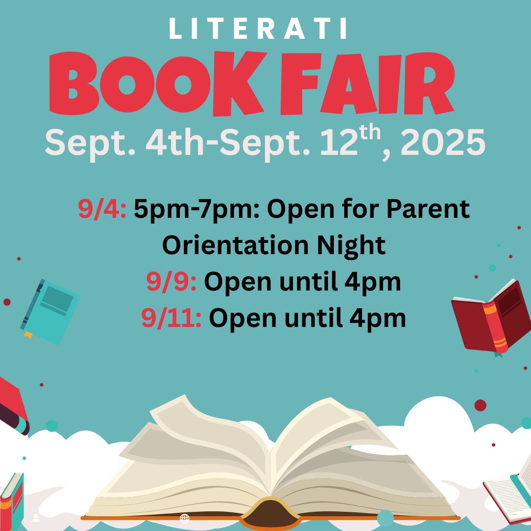 The bookfair is coming up! In lieu of sending cash you can buy a gift card for your child to shop at school here: literati.com/a/gift-card or you can shop online with your child here: literati.com/store/?school=…