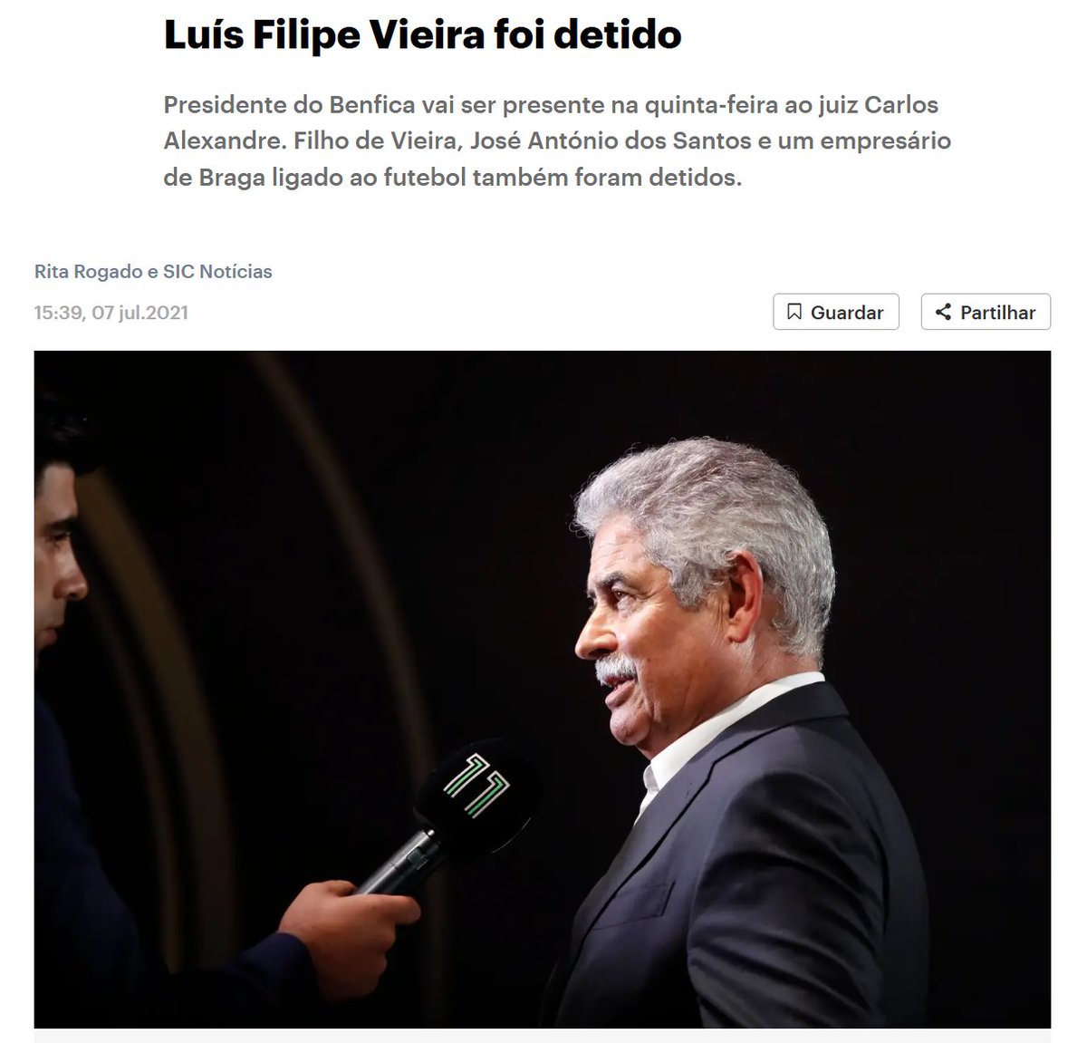 tiagojcgodinho's tweet image. 07 de Julho Sempre, Vieira Nunca Mais!
Vamos a isto!