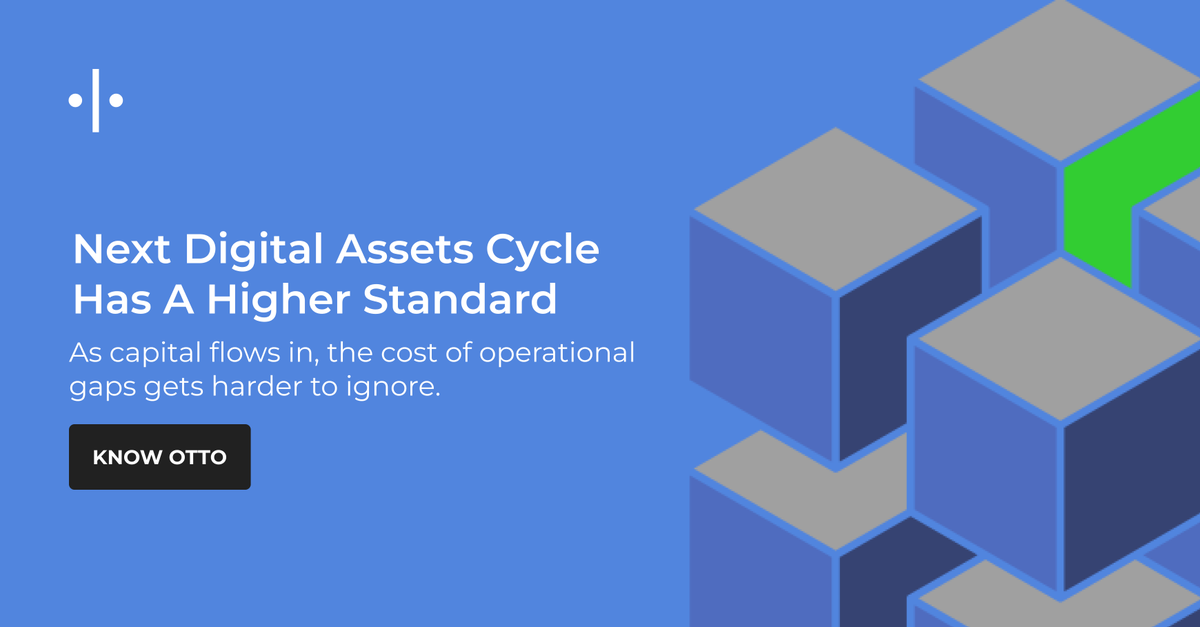 OTTO_digital's tweet photo. New U.S. legislation + record inflows = institutional pressure. 

Crypto funds are being held to a higher operational standard. Teams that close that gap early will be the ones still standing in the next cycle. 
🔗https://t.co/uMZoIlyj7g

 #InstitutionalCryptO https://t.co/qtrmrbJHIa