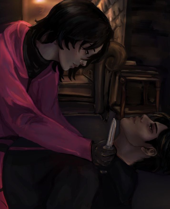 cn_ART17's tweet photo. I cannot help but like these two. They deserve more art.
#SquidGame3 #Noeul #maskedofficer #blackguard #guard011 #EnemiesToLovers #DarkRomance #SquidGame2 https://t.co/0m39Sq5p3z