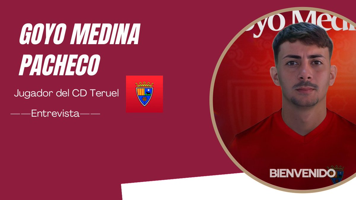 ENTREVISTA GOYO MEDINA PACHECO, JUGADOR DEL CD TERUEL ⚽️ youtu.be/p6_fvVLYo-E?si… a través de <a href="/YouTube/">YouTube</a> <a href="/GoyitoMedina3/">Goyo Medina Pacheco</a> <a href="/CDTERUEL/">C.D. TERUEL</a>