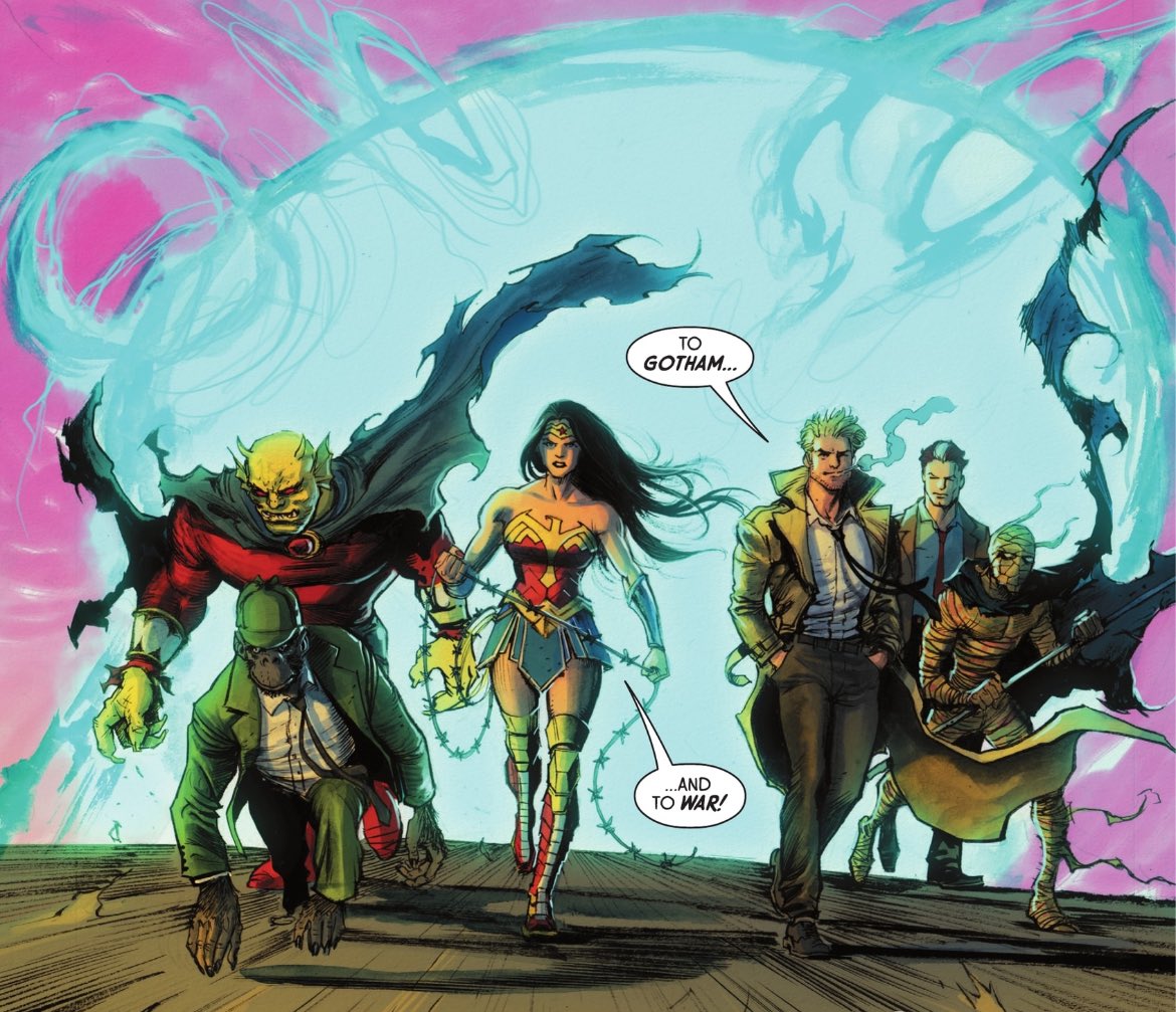 These were some of our only crumbs of justice league dark in the last 1-2 years. I miss my family💔