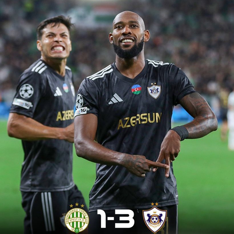 Also congratulations to our brothers from Azerbaijan 🇦🇿 on beating Ferencváros 🇭🇺 away 1-3.

The rest is up to us this week.

Fenerbahçe, Beşiktaş, İstanbul Başakşehir, Samsunspor 🇹🇷.

#UCL #UEL #UECL #QarabağFK #Qarabakh