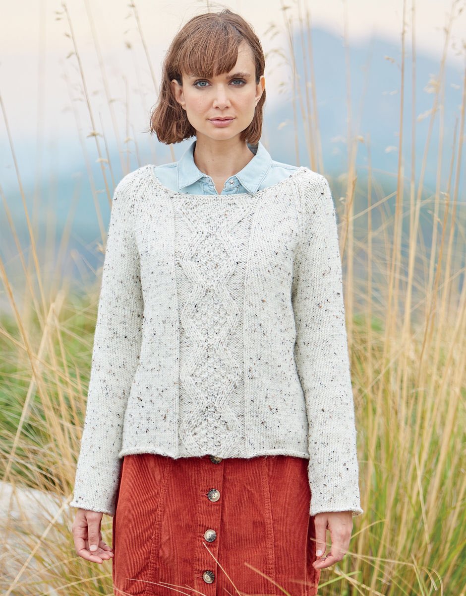 ecojoyknits's tweet image. This is a great multi-season sweater. This would be great in cotton or wool. I love the raw edges, wide neckline, flat knitting construction, faux big cable, timeless fit design. $4.45 for the PDF download #payknittingpattern #endtheplasticera #nomoreacrylicyarn #naturalfibers