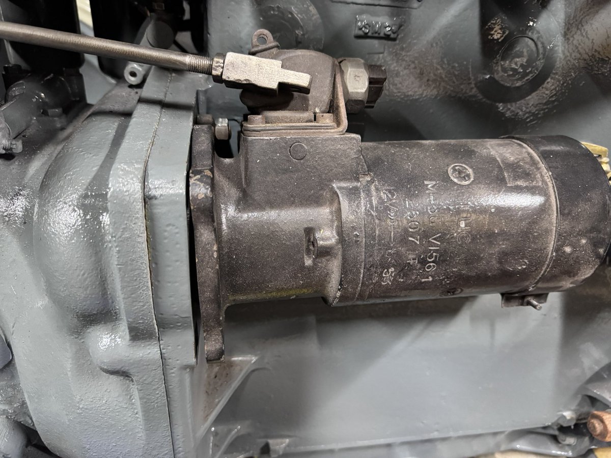 #fergusontefrestoration #SkyeFergie
Thought I’d ordered the wrong nuts size! Turns out they’re the wrong nut size for the drag links but not for the starter motor or the steering box!! Win win.