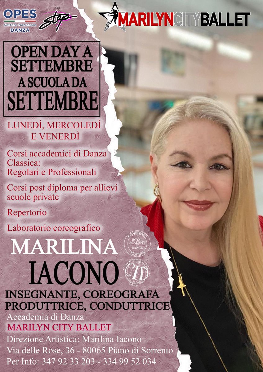 magicmedleybal1's tweet photo. I nostri nuovi corsi di Danza 🩰 https://t.co/upILU2bvN4