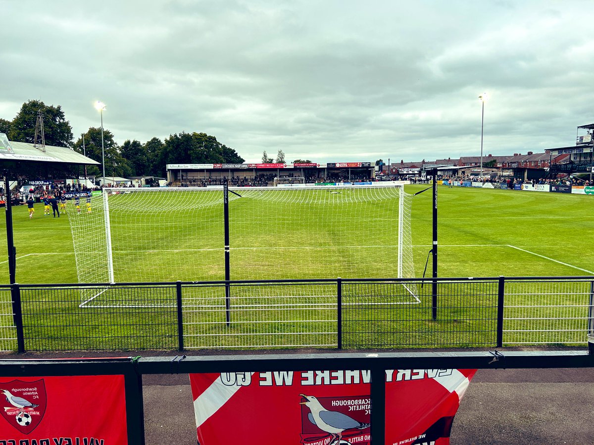 What a cracking day out in Costa Del Chorley for <a href="/chorleyfc/">Chorley FC</a> v <a href="/safc/">Scarborough Athletic FC</a>. Officials abysmal. Walker superb for Boro.