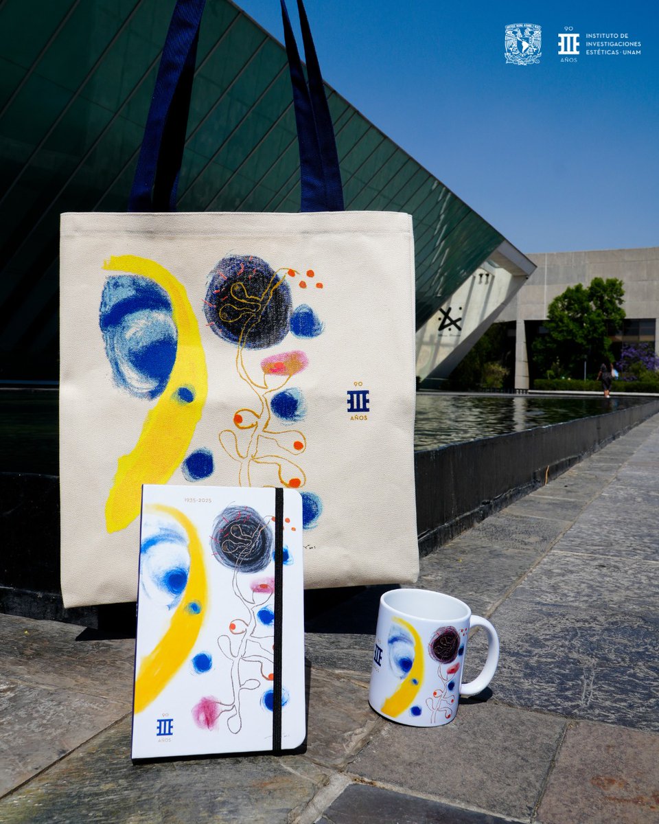 iiesteticas's tweet photo. Visita la muestra de Magali Lara, “Cinco décadas en espiral” en el #MUAC.  Al término de tu recorrido, acude a la tienda del museo y adquiere nuestros artículos conmemorativos del 90 aniversario con la imagen de la obra “Paisaje Tropical A” de esta reconocida artista. https://t.co/R8MzIepoqo