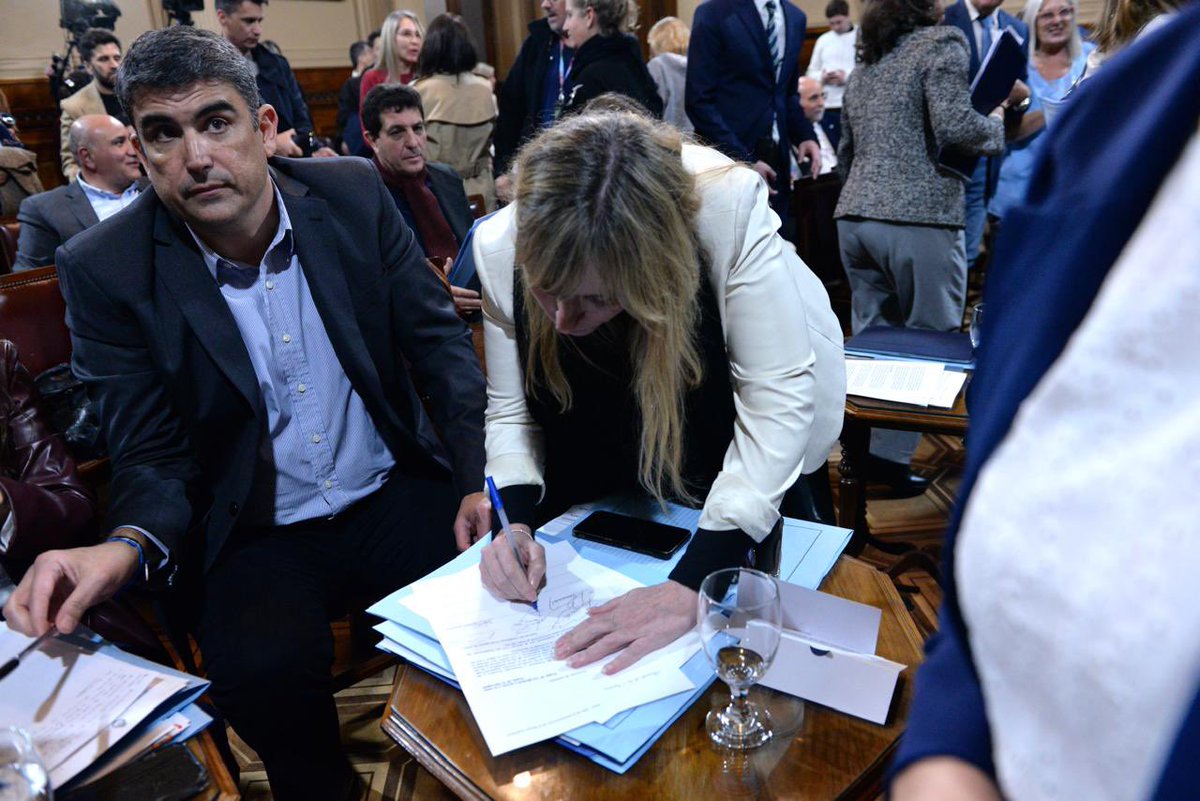 Juliana di Tullio (@ditulliojuli) on Twitter photo ¡Conseguimos dictamen para el Garrahan!
En el <a href="/SenadoArgentina/">Senado Argentina</a> reunimos firmas de distintos bloques y alcanzamos el dictamen necesario para tratar en el recinto el proyecto de ley que declara la emergencia sanitaria de la salud pediátrica y de las residencias nacionales en ¡Conseguimos dictamen para el Garrahan!
En el <a href="/SenadoArgentina/">Senado Argentina</a> reunimos firmas de distintos bloques y alcanzamos el dictamen necesario para tratar en el recinto el proyecto de ley que declara la emergencia sanitaria de la salud pediátrica y de las residencias nacionales en