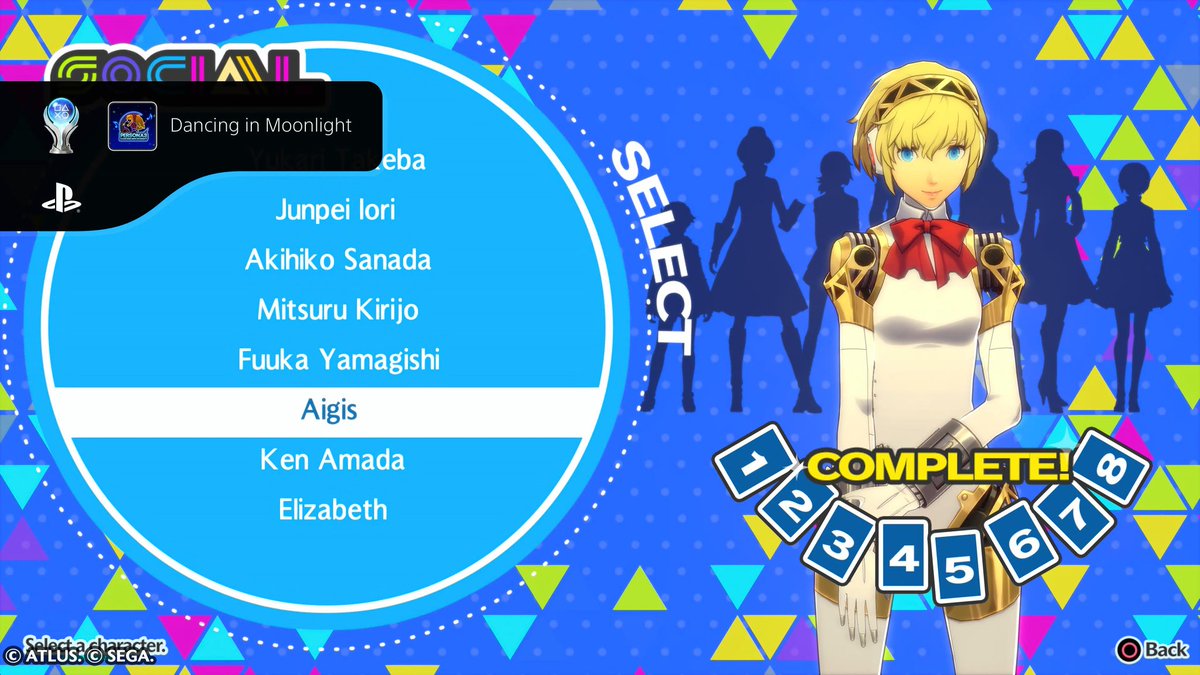 Platinum 238 #Persona3DancinginMoonlight

Had this in the backlog a long time and decided to knock it out last weekend. The soundtrack wasn't really for me, but I found the game itself a lot of fun 😊

#PlatinumTrophy #PlayStationTrophy #PS5Share