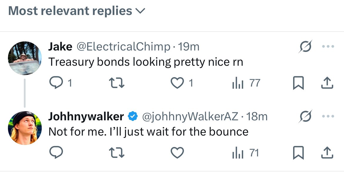 A story in two parts… $PLTR $UNH

The hubris of the MOMO bulls is out of control… 

Don’t be so arrogant to think you will get a bounce!

And even if it does you won’t sell

This is why ROTATING into UNH was smart. Investing based on the theory that ships rise and fall together