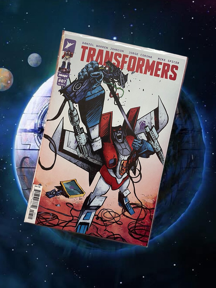 WolfmanRagu's tweet photo. #TinHeadTuesday #TransformerTuesday #StarScream #Transformers #ImageComics #Skybound
IMAGE COMICS • SKYBOUND • APR 10, 2024
Transformers #7 https://t.co/G1ouuYGP6U