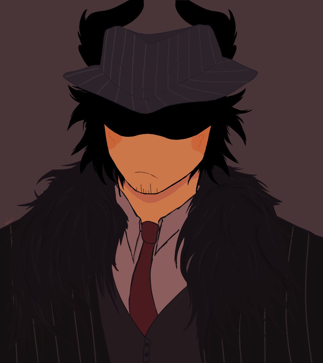 red_HdP's tweet photo. Drawing of the Mafioso, I love his bunny ears (⁠≧⁠▽⁠��⁠) #forsakenroblox #forsakenfanart #gubby #mafioso https://t.co/j6Bf67VQZE