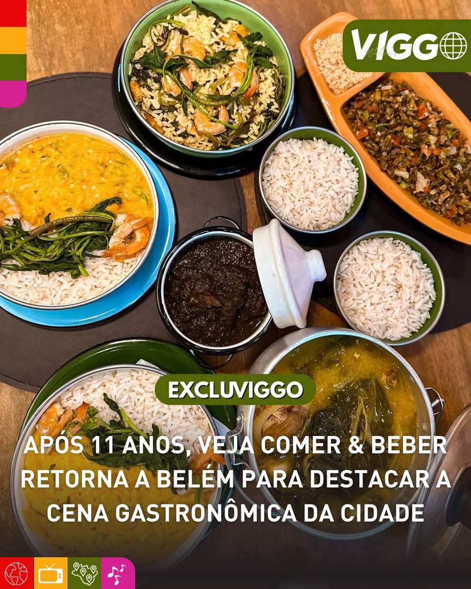 Após 11 anos, o guia VEJA Comer &amp; Beber está de volta a Belém para sua 6ª edição. Reconhecido como o “Oscar da Gastronomia” no Brasil, o Comer &amp; Beber Belém vai mapear os principais bares, restaurantes e endereços de comidinhas da capital paraense, destacando os grandes nomes da