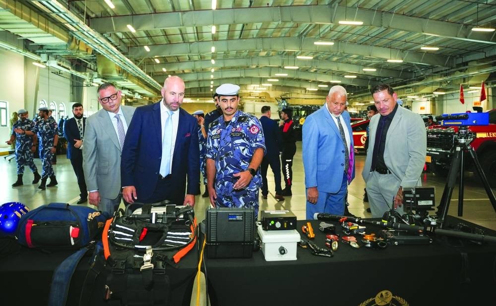 GulfTimes_QATAR's tweet photo. A delegation from the Critical Incident Response Group (#CIRG) of the US’s Federal Bureau of Investigation (@FBI) visited Doha from August 10-15 at the invitation of #Qatar’s Safety and Security Operations Committee (#SSOC), as part of ongoing bilateral co-operation to enhance major event security ahead of the #FIFAWorldCup2026. 
https://t.co/nmMFTMOWkT
