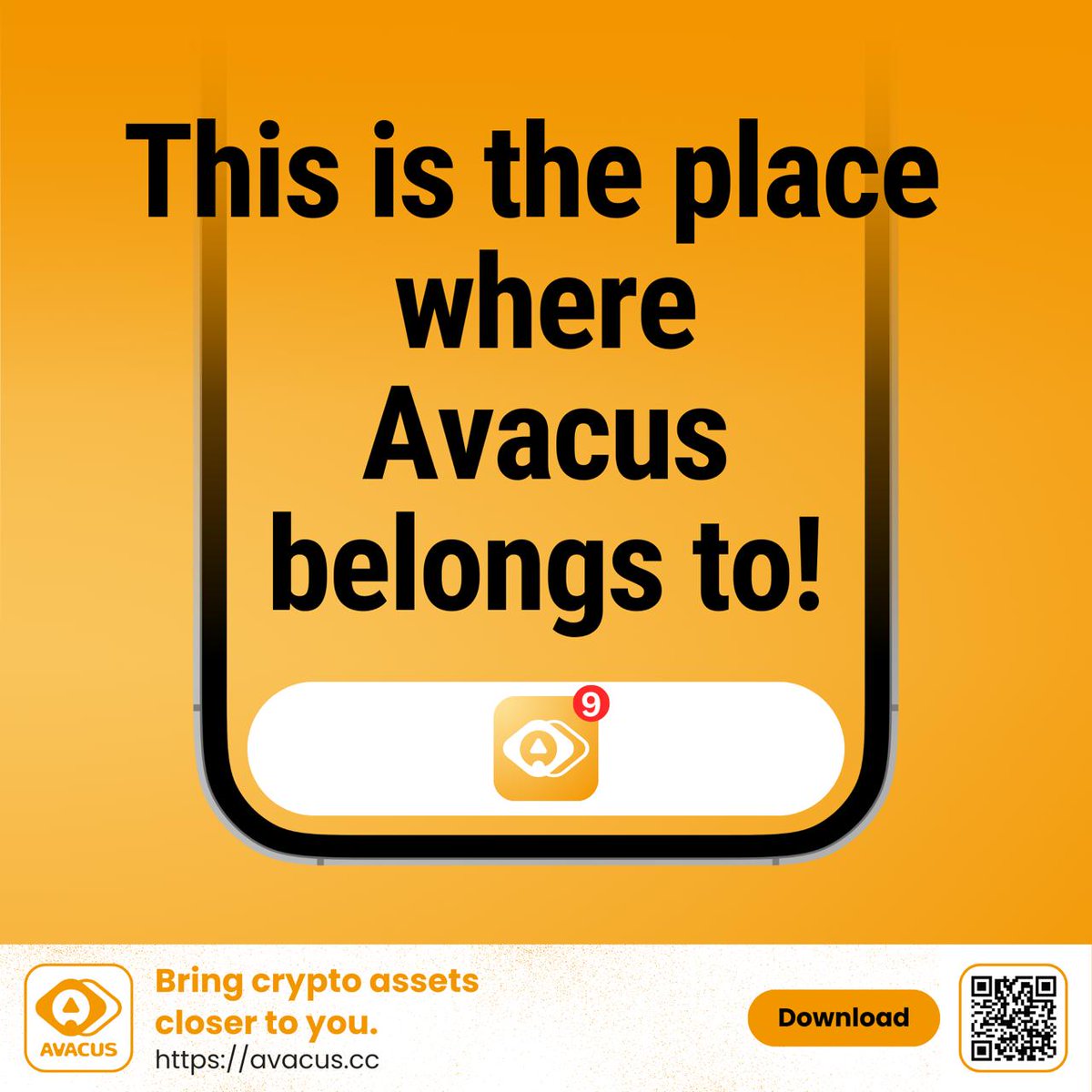 avacusapp's tweet photo. 🟧 The first tap matters! 👆
Put Avacus on your home screen, the launchpad for your web3 journey.
💬 Chat.
🌐 Explore.
💰 Transact.
All in one place.
🟧 Get the app: https://t.co/12Ld2BORZl
🟧 Learn more at https://t.co/rCfyV0yFeS
#AvacusApp
#Web3
#SocialFi