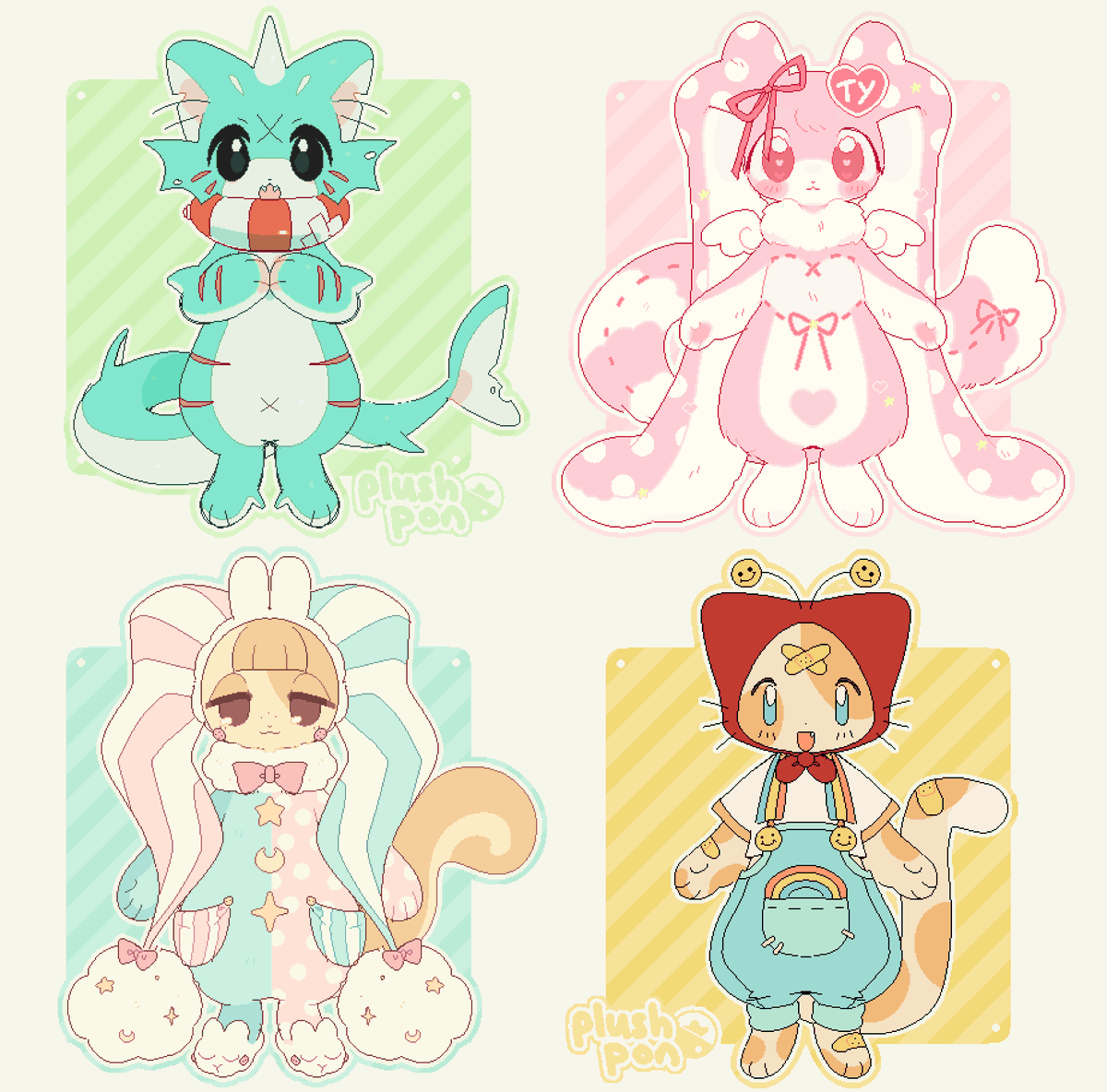 Pick your favorite? 💚 🩷 🩵 💛