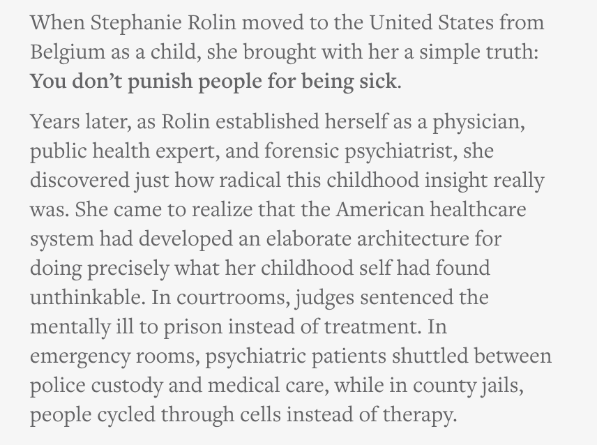 Azi's tweet photo. "In Belgium or Canada, healthcare isn’t something you fear. Here, it can bankrupt you" — @StephRolinMD to @dartmouth https://t.co/eListxMSMS