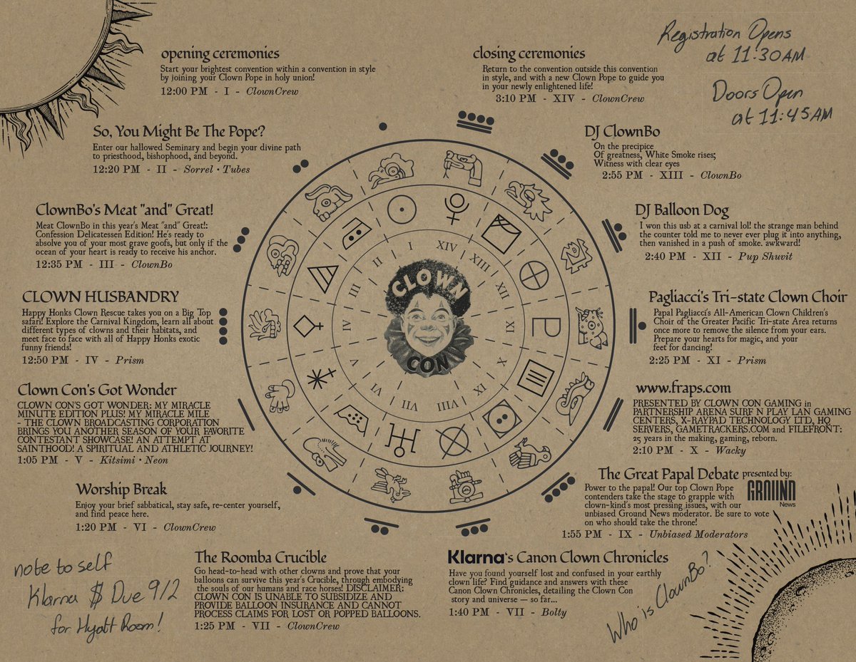 CLOWN CON 2025 @ MEGAPLEX tweet media