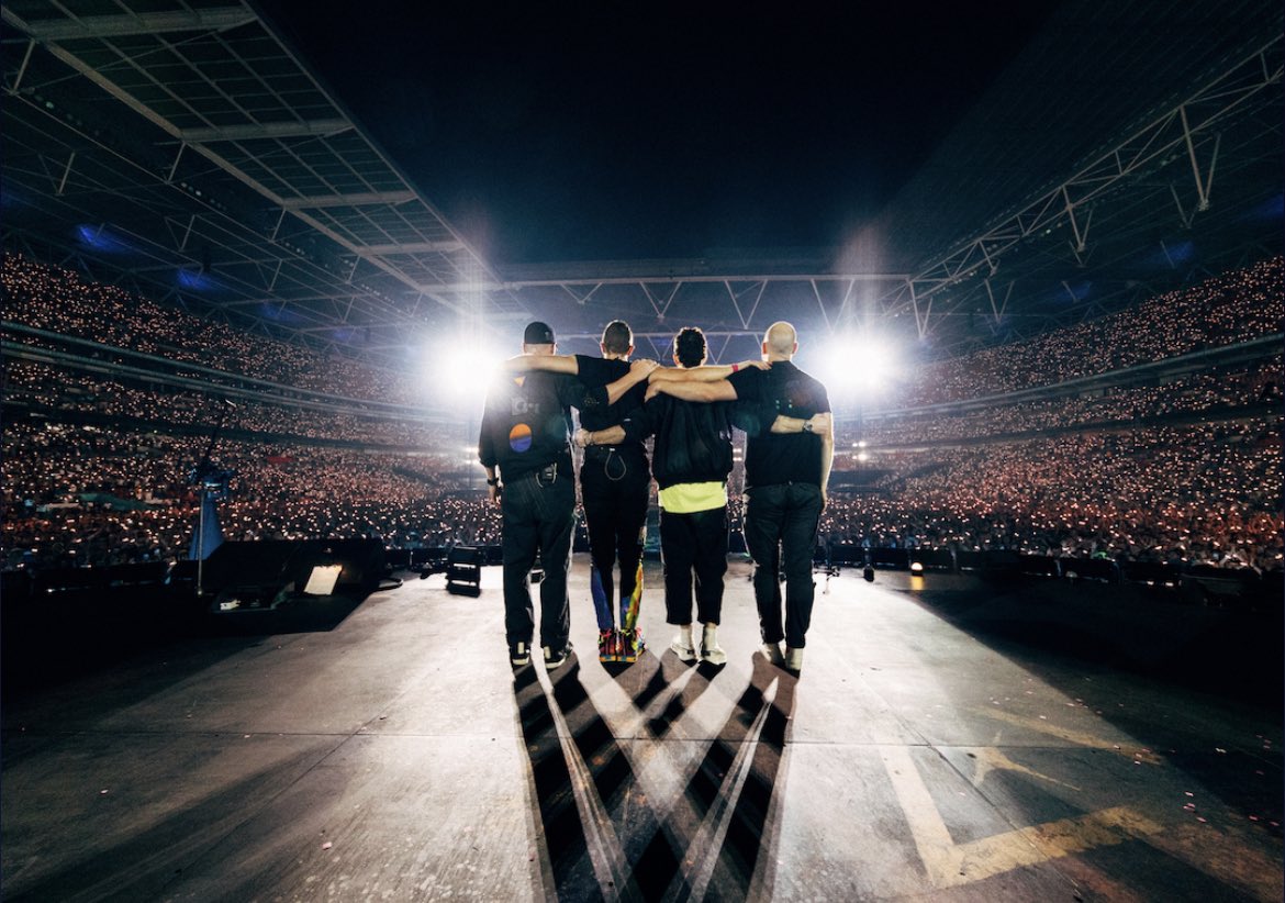 coldplayxtra's tweet photo. Next up: 10 nights at Wembley Stadium 🏟️🪐✨

#ColdplayWembley https://t.co/qJoP2Apbza