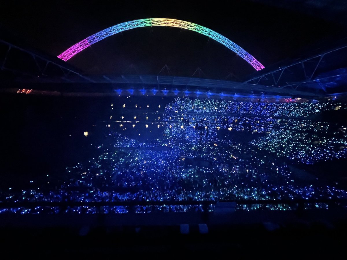 coldplayxtra's tweet photo. Next up: 10 nights at Wembley Stadium 🏟️🪐✨

#ColdplayWembley https://t.co/qJoP2Apbza