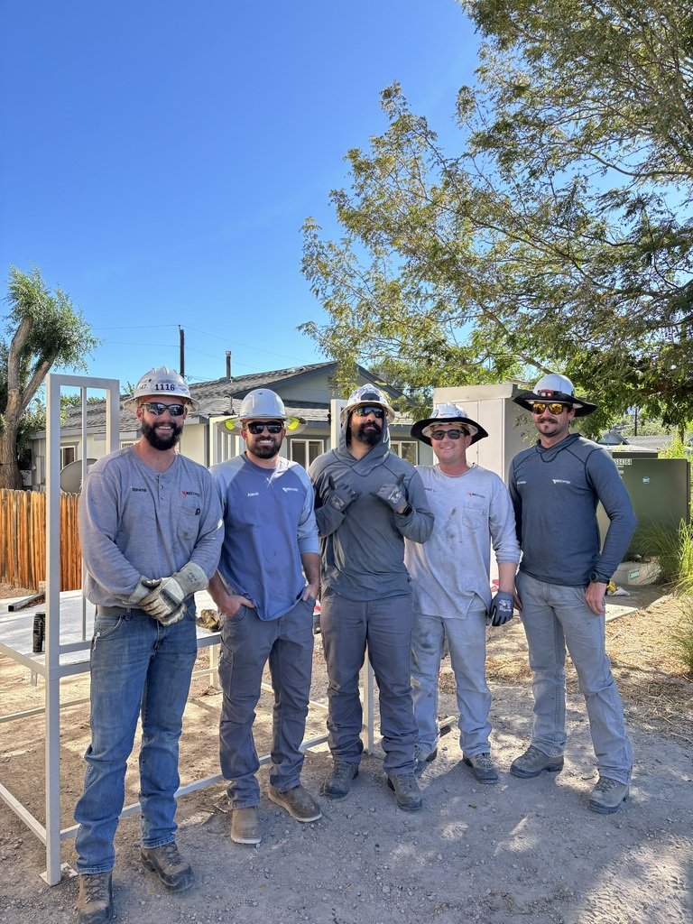 Shout out to <a href="/NVEnergy/">NV Energy</a>'s AMAZING team for getting power to our new building in a flash, so we are ready for Monday!  #dreamteam