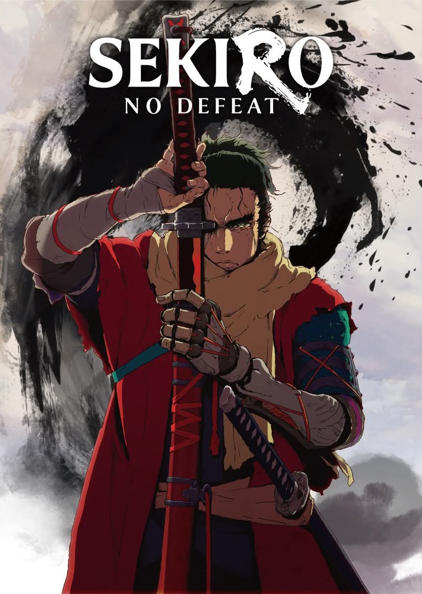 Straight_Wayz's tweet photo. Sekiro the animation..❤️‍🔥Hesitation is defeat https://t.co/m3nxrv4Ivm
