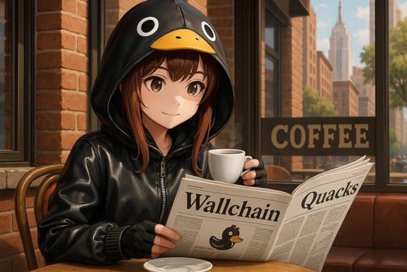 Tochukwcrypto's tweet photo. When the Quacks slap different * 4
@wallchain_xyz isn’t just noise, it’s pure rewards.
Hooked on the quack life, no turning back.
#WallchainQuacks #StayQuacking https://t.co/CbHGPCSzLf