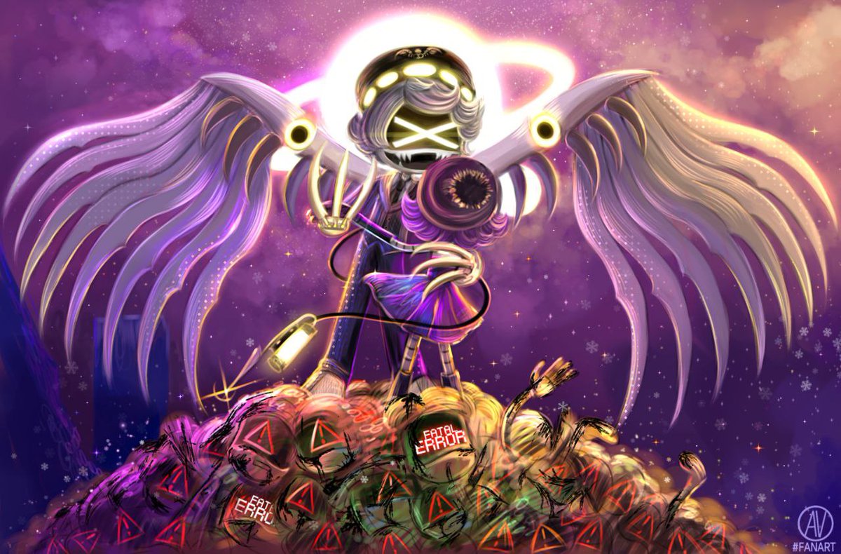 ✧ 𝘊𝘢𝘯 𝘸𝘦 𝘥𝘢𝘯𝘤𝘦... 𝘵𝘰𝘨𝘦𝘵𝘩𝘦𝘳?💜💛
#Nuzi #SerialDesignationN 
#UziDoorman #murderdronesN #murderdronesUzi #murderdronesfanart