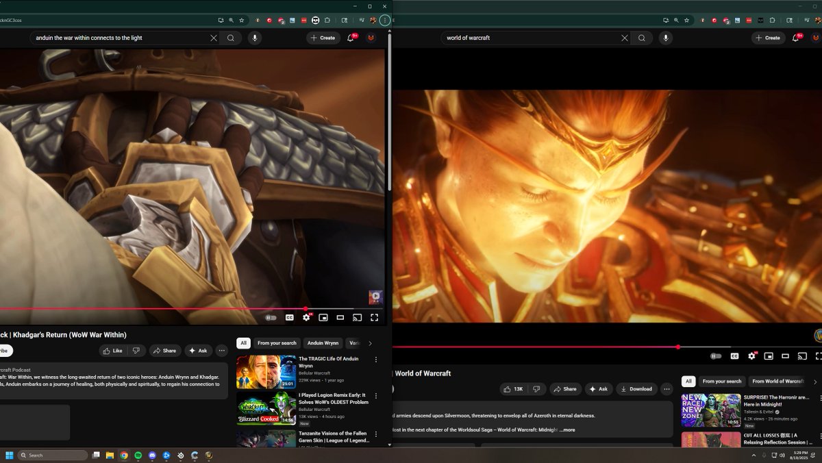 Is it Anduin? <a href="/Warcraft/">World of Warcraft</a> 

#worldofwarcraftmidnight