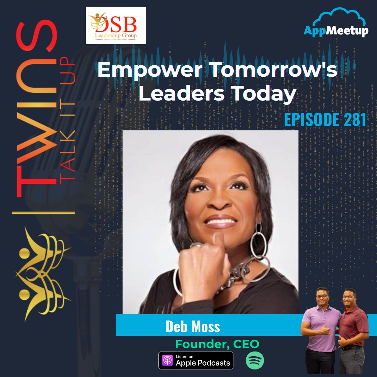 🌟 Deb Moss puts the challenge out there to provide tools &amp; resources and equip young leaders for impact. 
Master the 3 C's Framework and support this mission. 
🎧Spotify lnkd.in/gY3WTFY6 
 or Apple lnkd.in/g8V8NWRV

#LeadershipDevelopment 
#HigherEd 
#FutureLeaders