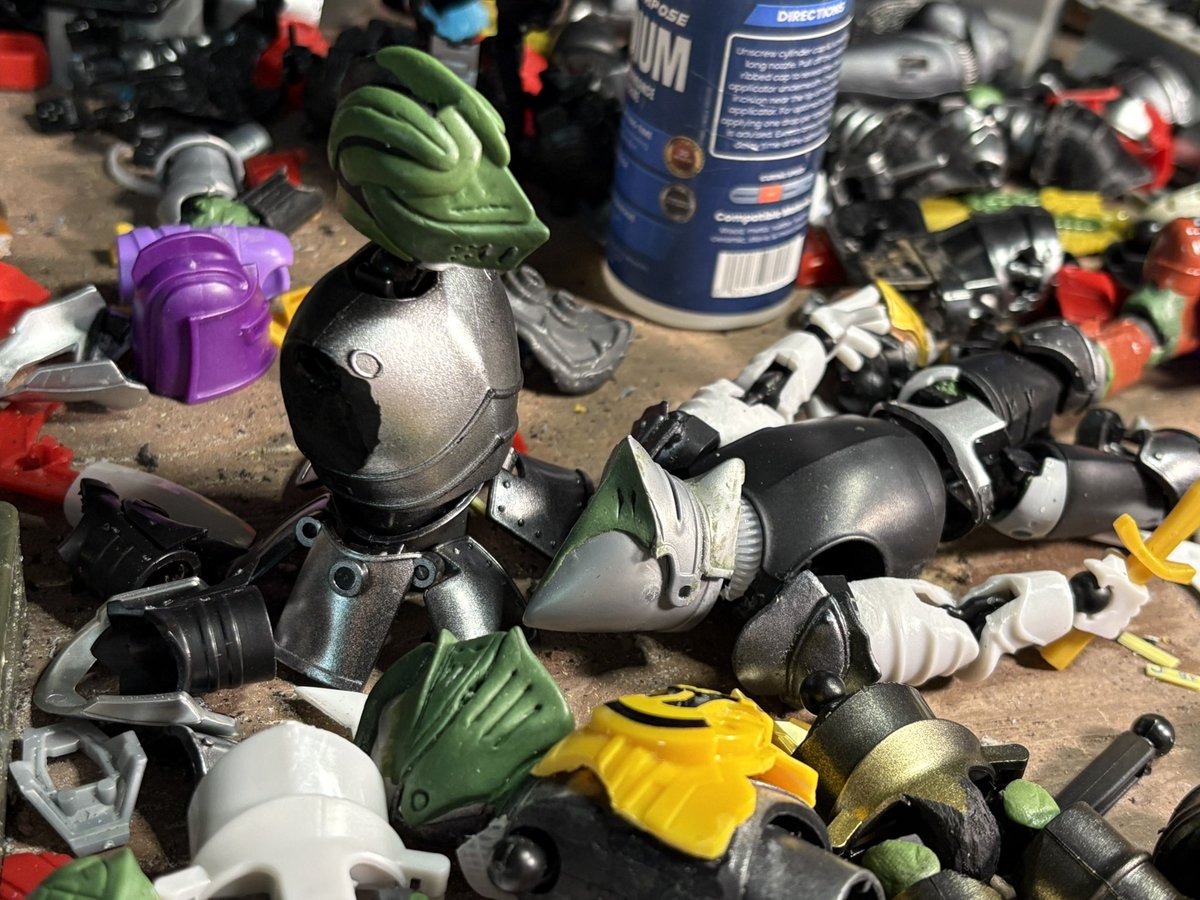 i am making so many knights