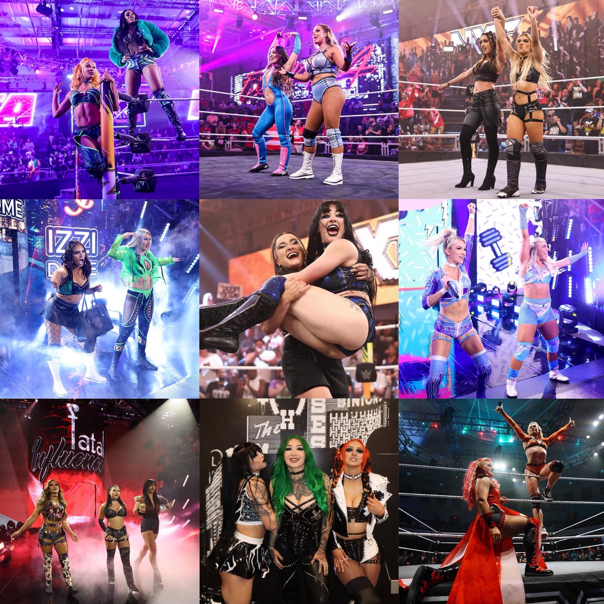 pinkbarbiiieee's tweet image. I still don’t think NXT should’ve gotten rid of their own set of tag titles, theres so many teams that were robbed of having tag reigns and there are some teams currently who could use one..

#WWENXT