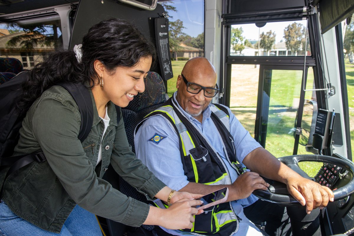 Have you, or someone you know, used Ventura County's College Ride Program?🎓🚍 We’d love to hear your story! Share how the program has made a difference for you and help us inspire more students to take advantage of this ride.

#CollegeRide #VCTC #PublicTransit #VenturaCounty