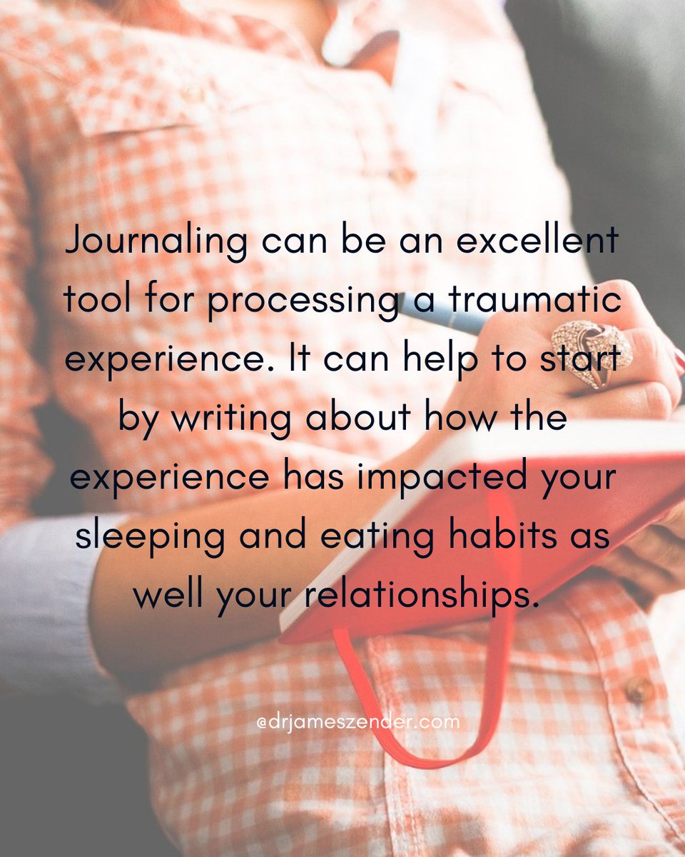 After experiencing a #traumatic event, you may feel #overwhelmed by negative emotions. #Journaling can be a great way to begin #processing and #healing.

#mentalhealthtips #Trauma