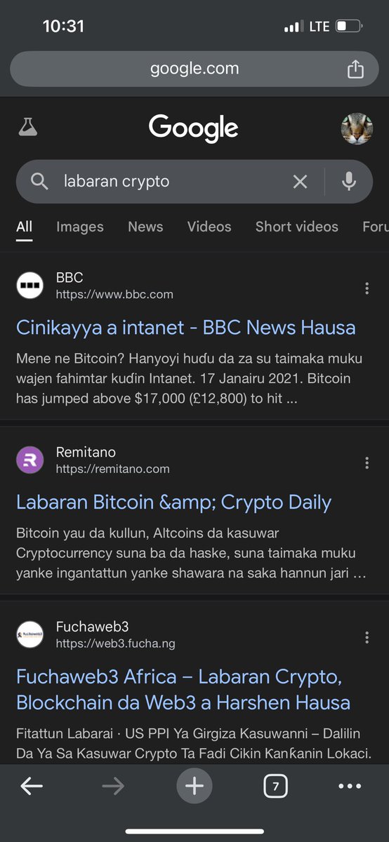 fuchaweb3's tweet photo. ANOTHER BIG ACHIEVEMENT FOR FUCHA BLOG

Visit: https://t.co/BkJcyky53R 

I just search different keywords on google about Fuchaweb3, Labaran crypto and Labaran crypto a Hausa, in all search Fucha blog @Fuchaweb3_Com show in either first, second or third result. 

This is something big for us, only one week. 

We can do more keep visiting and sharing Fucha blog