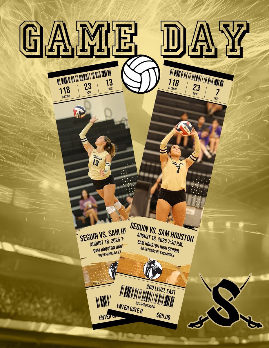 Seguin Matador VB 🏐⚔️ (@seguinmatvb) on Twitter photo GAME DAY!! Seguin is traveling to play their first district game against Sam Houston! #selfless <a href="/DaileyCraig/">Coach Dailey</a> <a href="/AshFarris11/">Ashley Farris</a> <a href="/SeguinAthletics/">Seguin ISD Athletics</a> GAME DAY!! Seguin is traveling to play their first district game against Sam Houston! #selfless <a href="/DaileyCraig/">Coach Dailey</a> <a href="/AshFarris11/">Ashley Farris</a> <a href="/SeguinAthletics/">Seguin ISD Athletics</a>