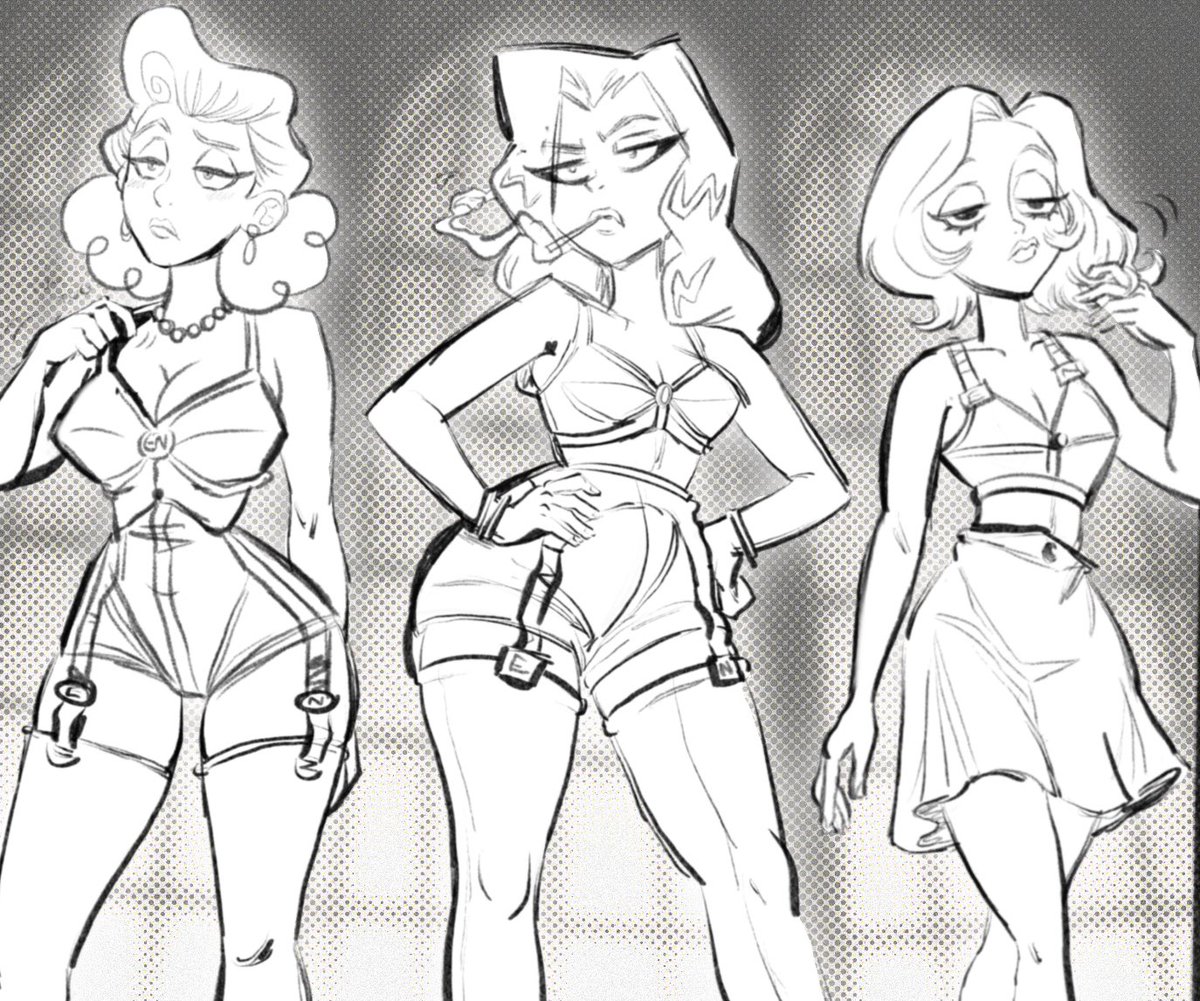 Here comes trouble… 
(Roughing out pages 11-12)