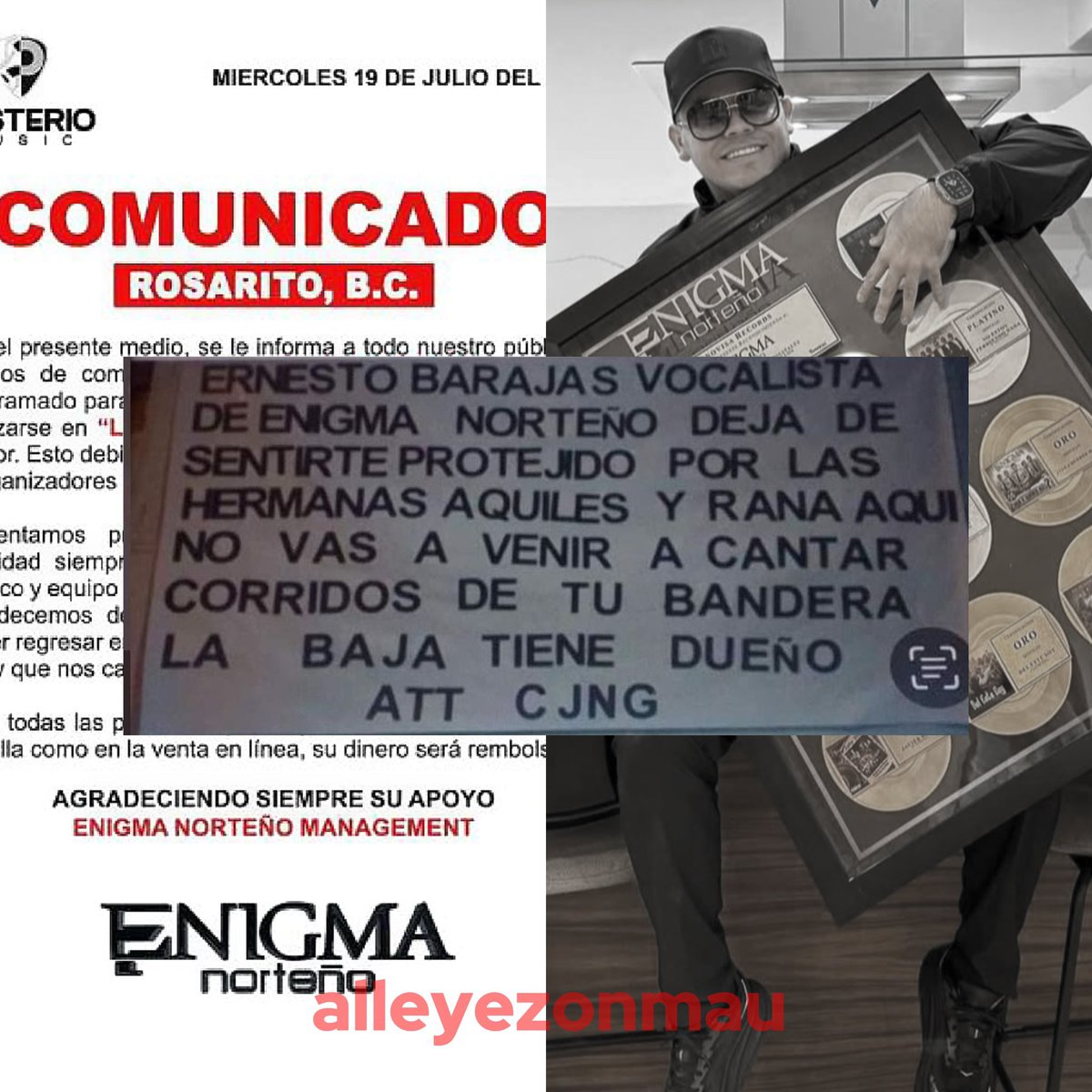 BrianBjvt9's tweet photo. Nmms wey que mal pedo lo que le sucedio a #ernestobarajas de #enigmanorteño sea lo que sea nadie merece que le arrebatan la Vida #RIP #DEP #ernesto #ayotro #enigma #tristeza https://t.co/GvqvasG14H