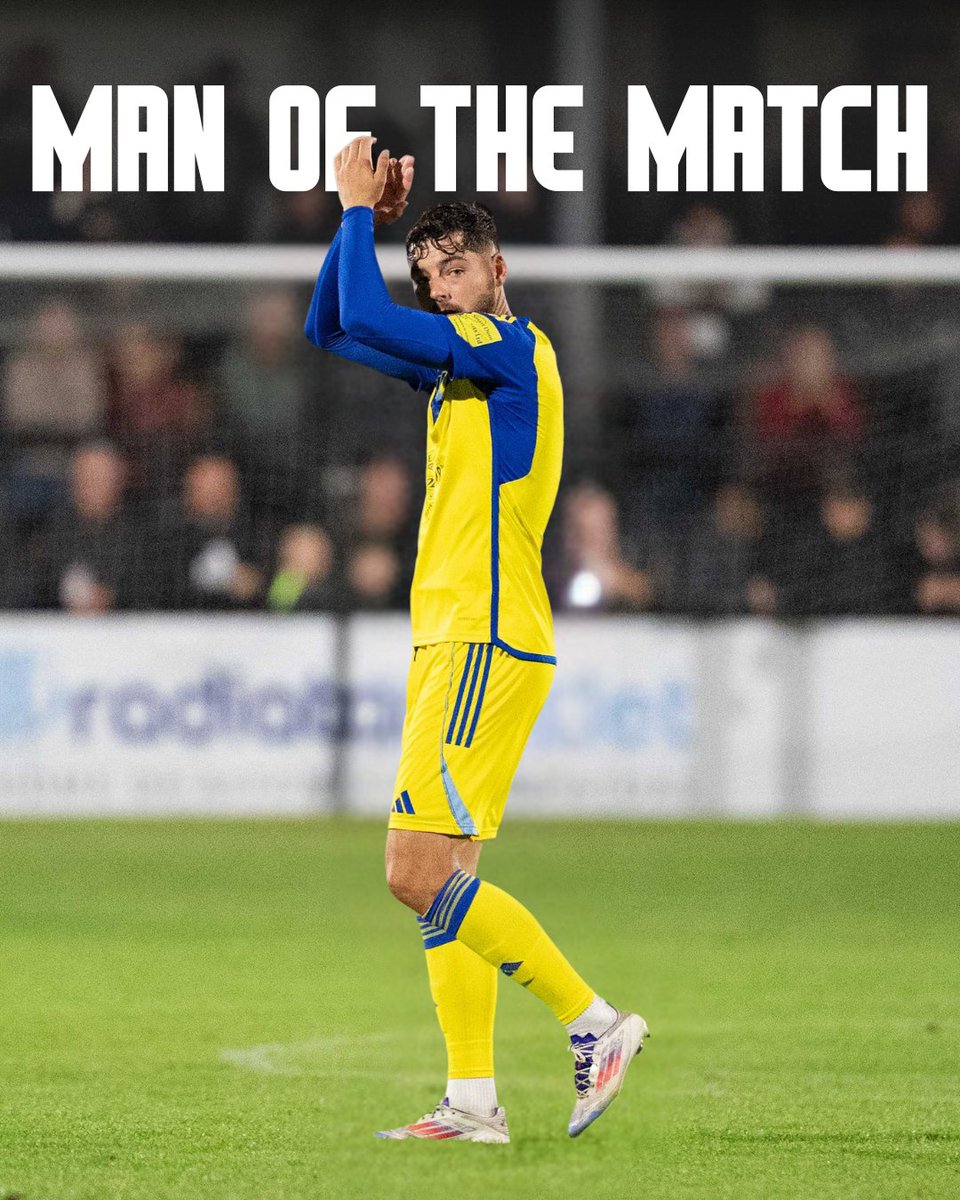 A well deserved Man of the Match for Ste Walker tonight 👏