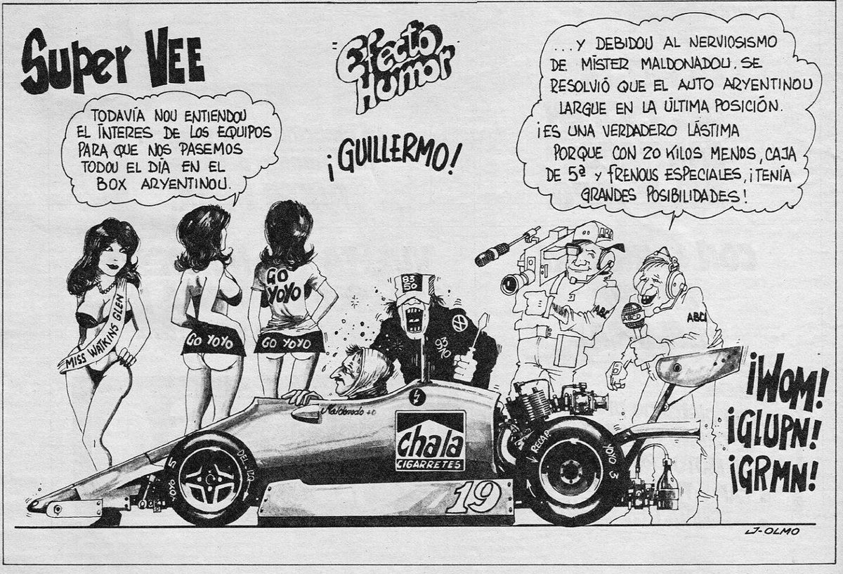 PatoG82's tweet photo. ✏️ José Olmo #YoyoMaldonado #OresteBerta #SuperVee https://t.co/pzRiPoNLX3