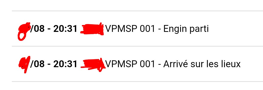 Prenez en de la graine les SMURistes ! Ça c'est de la rapidité d'intervention 🏎 😎