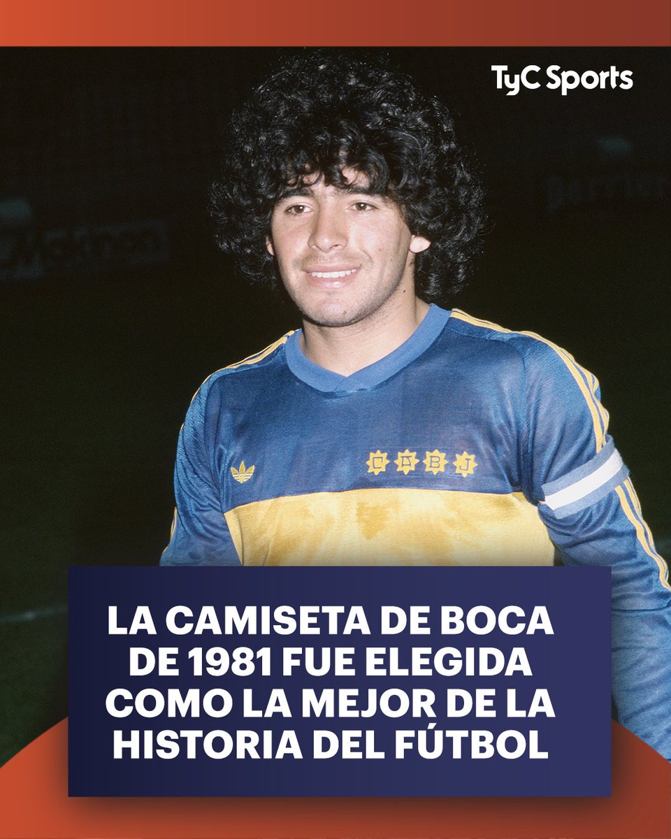 🔵🟡 La revista española Panenka organizó una encuesta en la que más de 100 mil personas votaron entre 150 modelos de camisetas de clubes y selecciones de todo el mundo. De entre todas ellas, la que resultó ganadora fue la casaca de Boca del año 1981diseñada por Adidas , que la