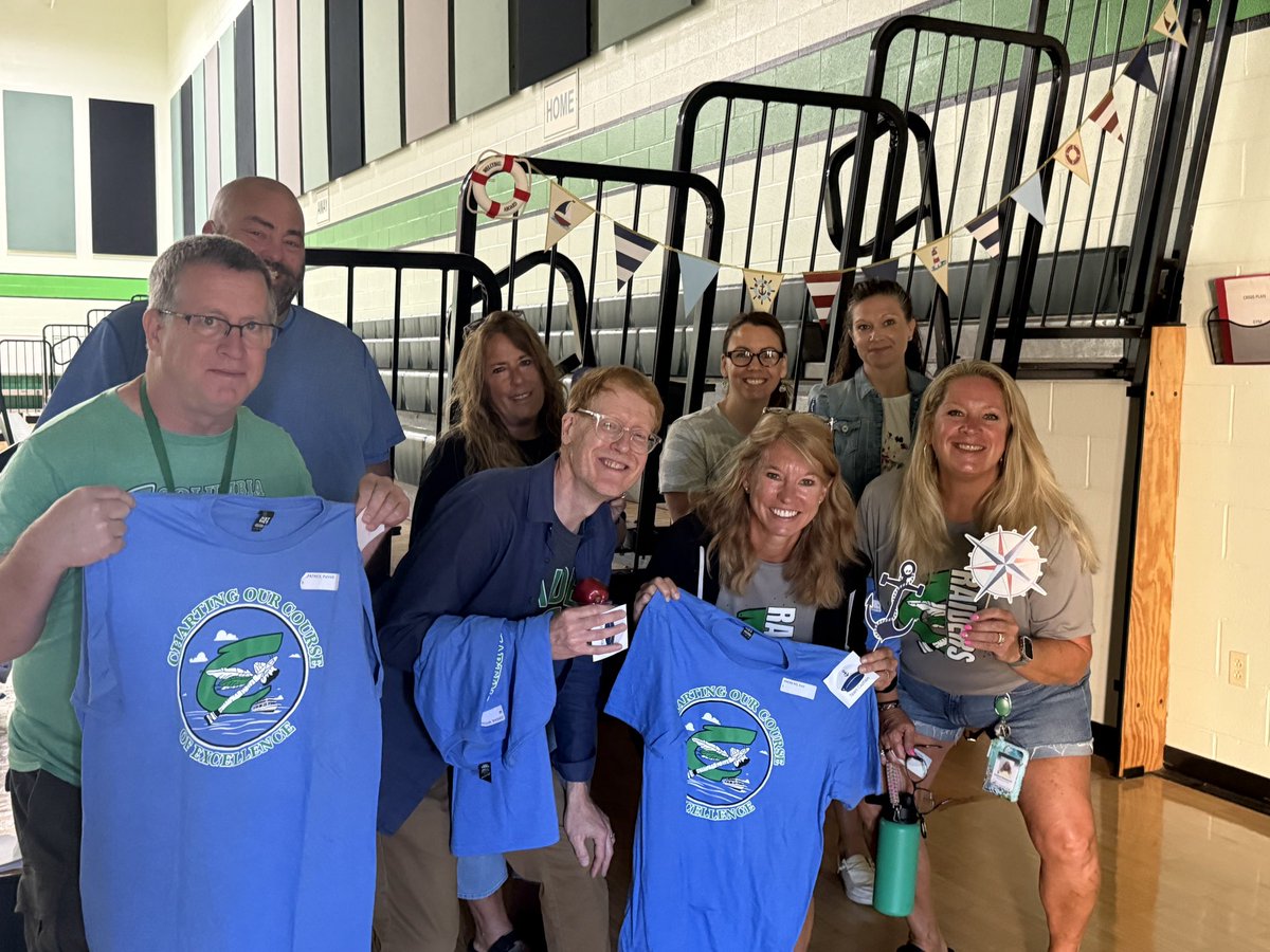 CLSD is all hands on deck for the 2025-2026 school year as we chart our course of excellence! #onceaRaider