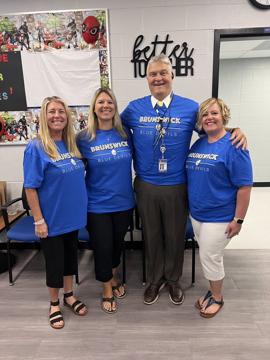 1st day in the 7th grade office starting the 2025-2026 year!