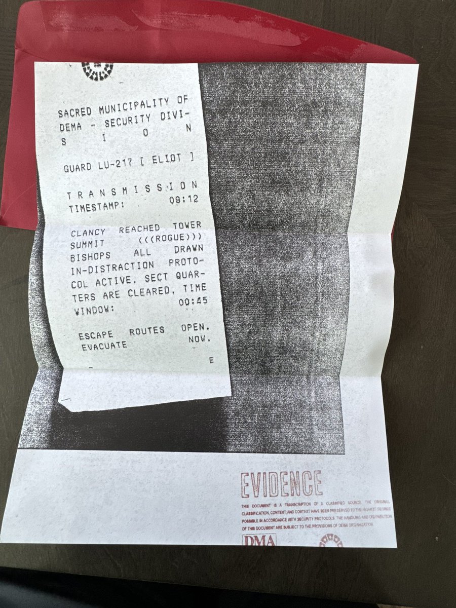 My cousin got some mail