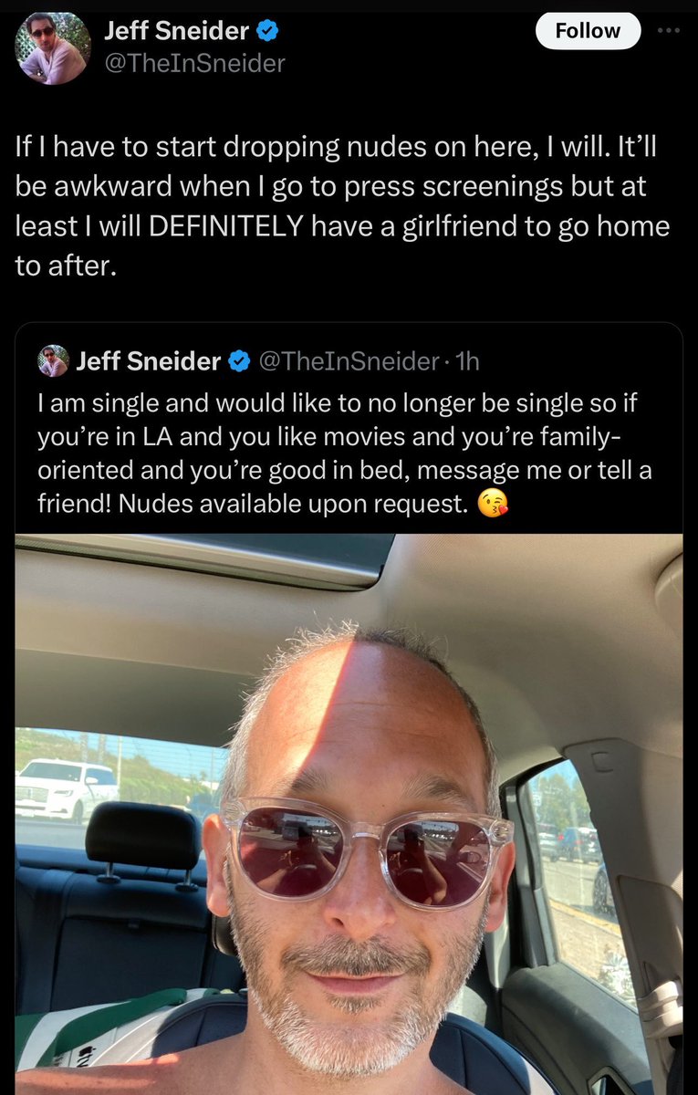 Her story is done so not too pressed over it but also the source is this guy.