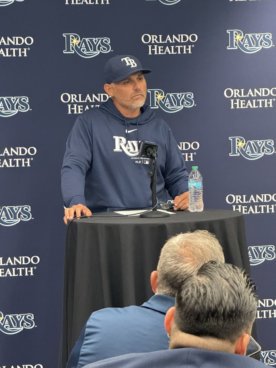 markskoljrTV's tweet photo. #Rays manager Kevin Cash says the late Tony Saladino was a Bay Area legend and even participated in his legendary tournament as a kid. 

“Some of my best memories were playing in that tournament.” https://t.co/Exd5Xwlfnk