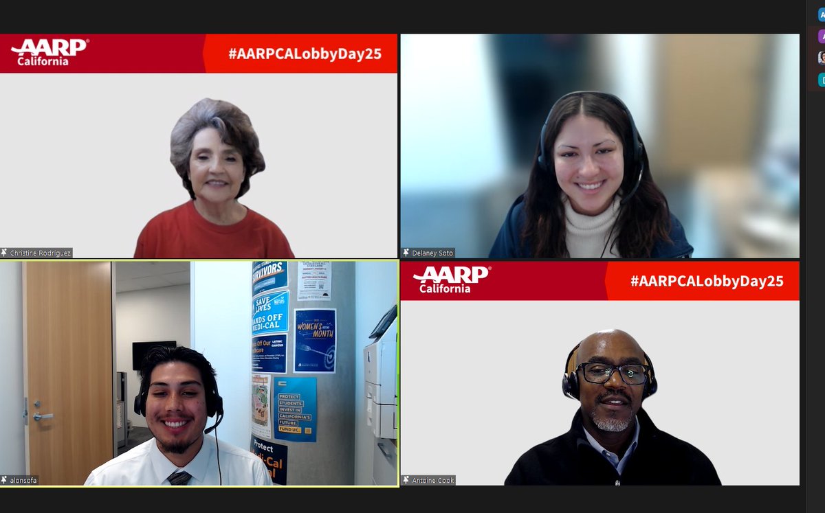 AntoineCook1's tweet image. Thank you @robertgarcia4ca for meeting with @AARPCA to discuss our 2025 legislative priorities that focus on advancing Housing (AB 462 and SB 79), Transportation Safety (SB 71), Energy Affordability (AB 1167), and Paid Family Leave (SB 590). #AARPCALobbyDay25