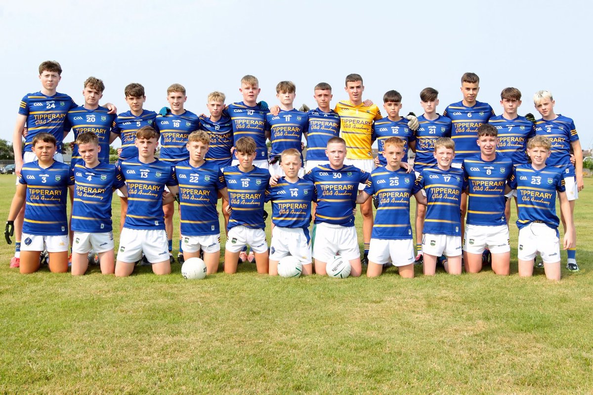 Tipp Games Dev (@tippgamesdev) on Twitter photo <a href="/south_tippGAA/">Coiste Chontae Thiobraid Arann Theas</a> , <a href="/Westtippgaa/">West Tipperary GAA</a> & <a href="/MidTipp_Coiste/">Mid Tipperary Coiste Na nÓg</a> /<a href="/NorthTippGAA/">North Tipperary GAA</a> u14 football panels who represented <a href="/TipperaryGAA/">Tipperary GAA</a> in the Jim Power Competition in Waterford last weekend 👏👏🇺🇦
<a href="/TippfootballGAA/">Friends of Tipperary Football</a> <a href="/tipperarybng/">Tipperary Bord Na nÓg</a> <a href="/pookiefitz/">Tom Fitzgerald GDC</a> <a href="/DenisOMa2/">Denis O’Mahony Tipp GDC</a> <a href="/daveybyrne8/">david byrne_GDC</a> <a href="/south_tippGAA/">Coiste Chontae Thiobraid Arann Theas</a> , <a href="/Westtippgaa/">West Tipperary GAA</a> & <a href="/MidTipp_Coiste/">Mid Tipperary Coiste Na nÓg</a> /<a href="/NorthTippGAA/">North Tipperary GAA</a> u14 football panels who represented <a href="/TipperaryGAA/">Tipperary GAA</a> in the Jim Power Competition in Waterford last weekend 👏👏🇺🇦
<a href="/TippfootballGAA/">Friends of Tipperary Football</a> <a href="/tipperarybng/">Tipperary Bord Na nÓg</a> <a href="/pookiefitz/">Tom Fitzgerald GDC</a> <a href="/DenisOMa2/">Denis O’Mahony Tipp GDC</a> <a href="/daveybyrne8/">david byrne_GDC</a>